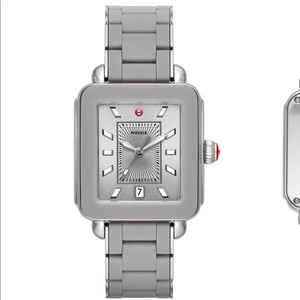 Michele Deco Sport Bracelet Watch 34mm x 36 mm